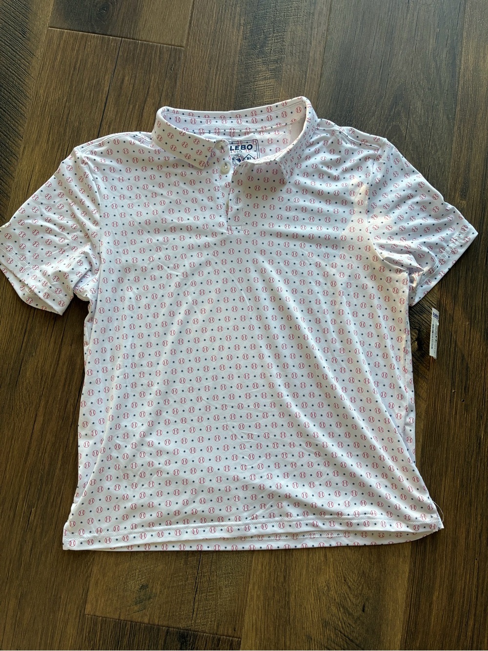 Burlebo Boys' Performance Baseball Polo - NWT